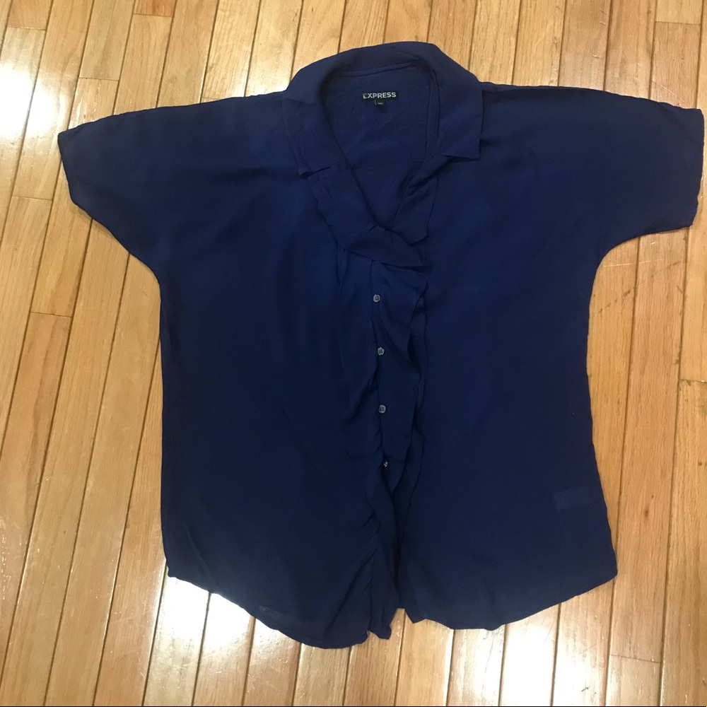 Xs express loose shirt blouse top